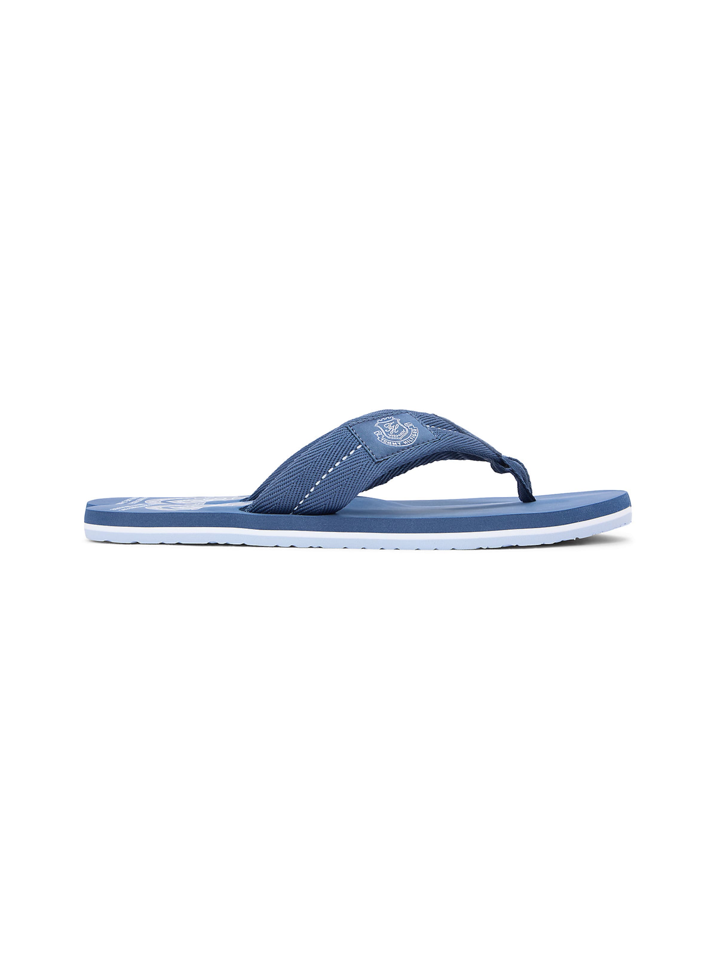 TOMMY HILFIGER T-bar sandals in Blue