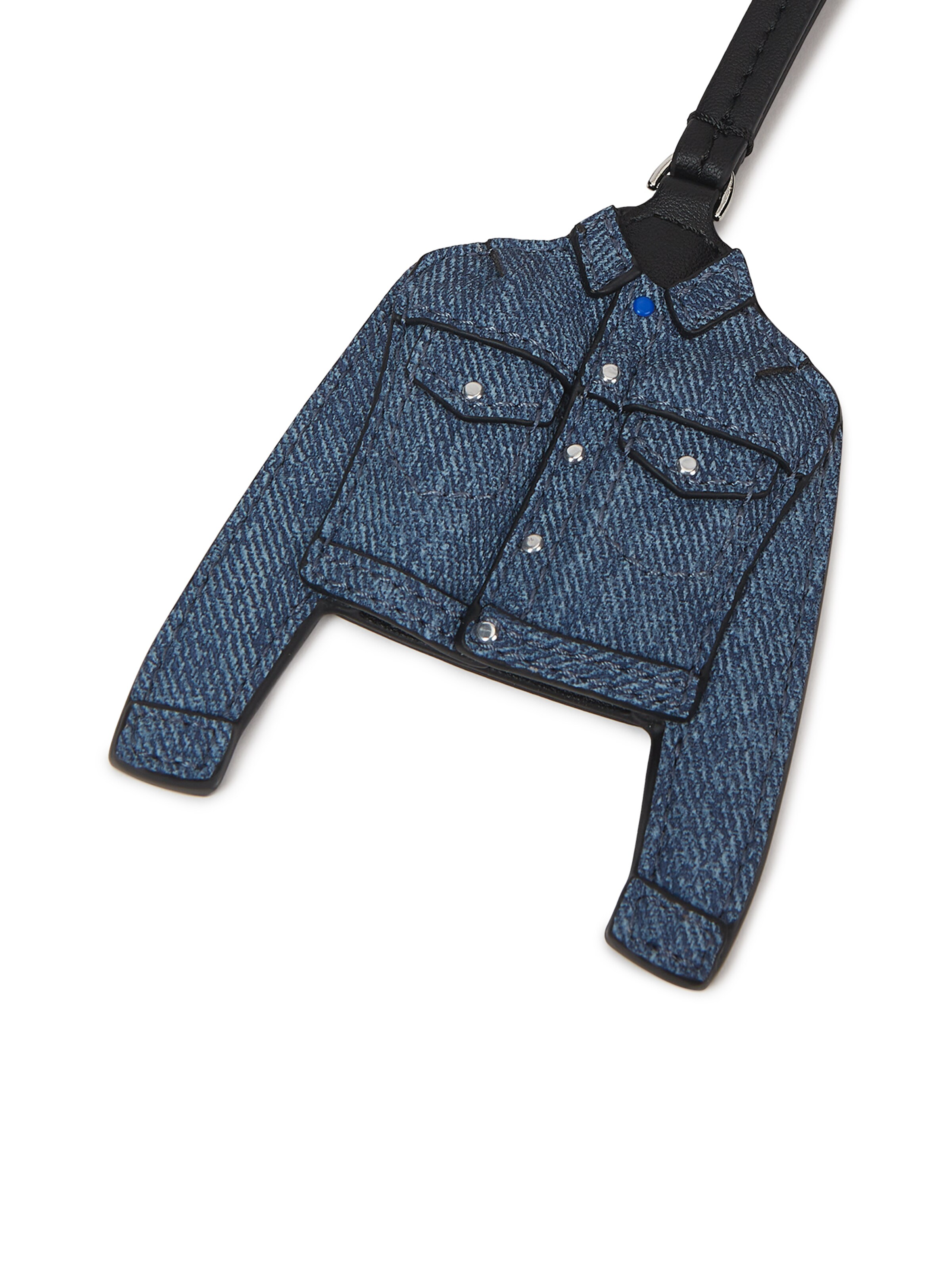Porte-clés ' DENIM JACKET ' KARL LAGERFELD JEANS en bleu
