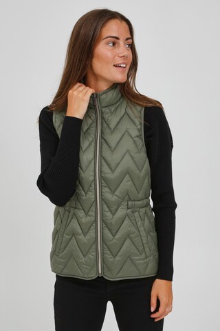 Fransa Bodywarmer 'FRBAPADDING 3' in Groen: voorkant