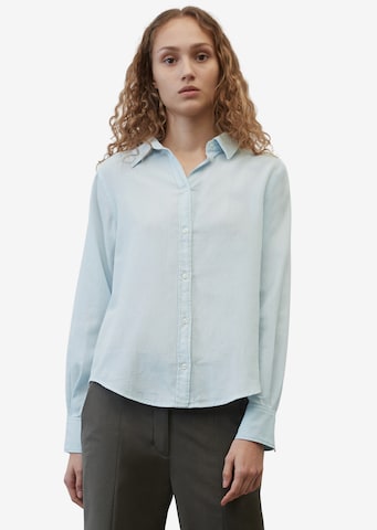 Marc O'Polo Blouse in Blauw: voorkant