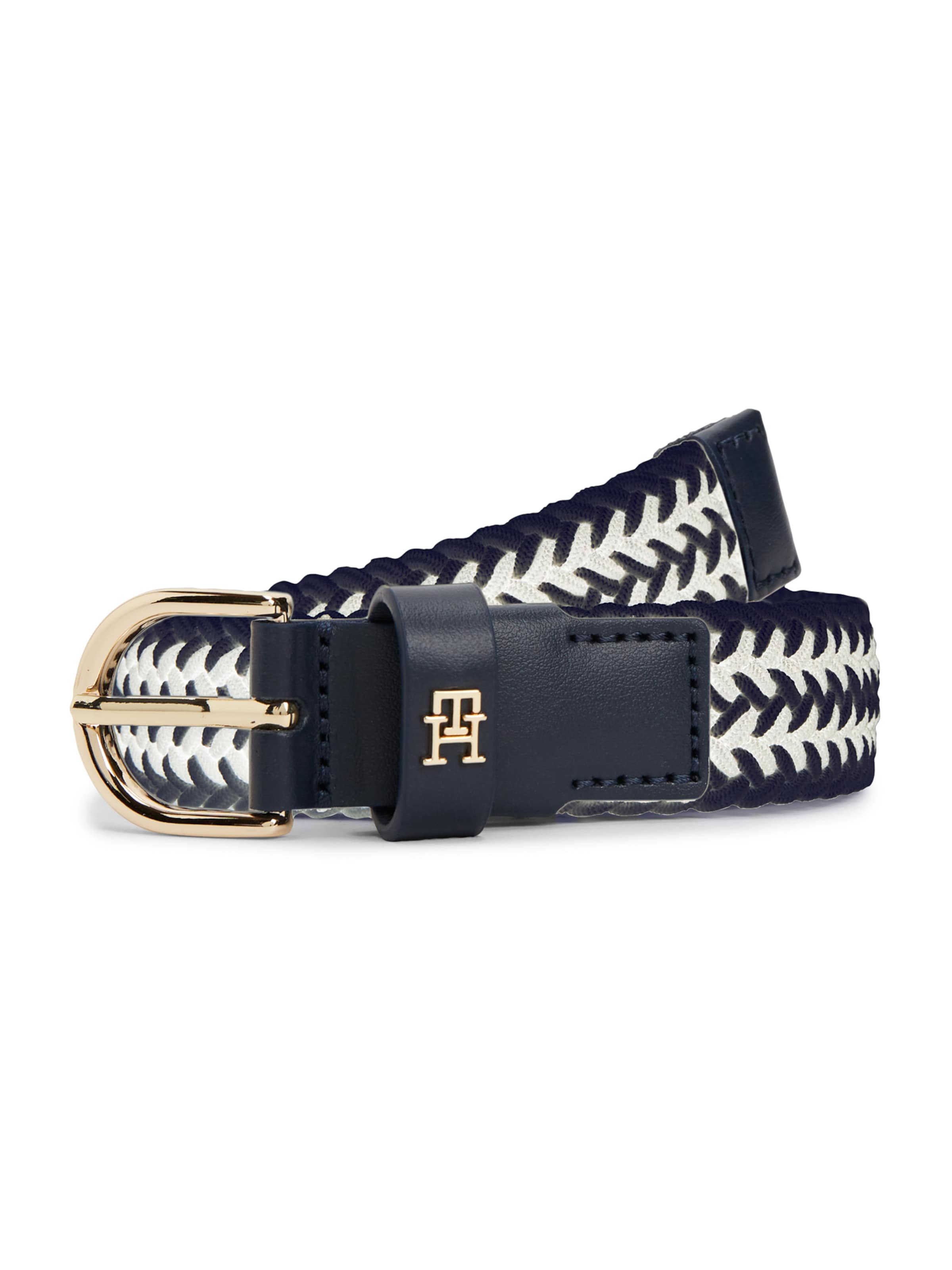 TOMMY HILFIGER Belt 'ESSENTIAL EFFORTLESS' in Blue: front