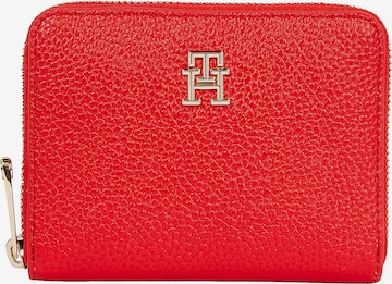 TOMMY HILFIGER Wallet in Red: front