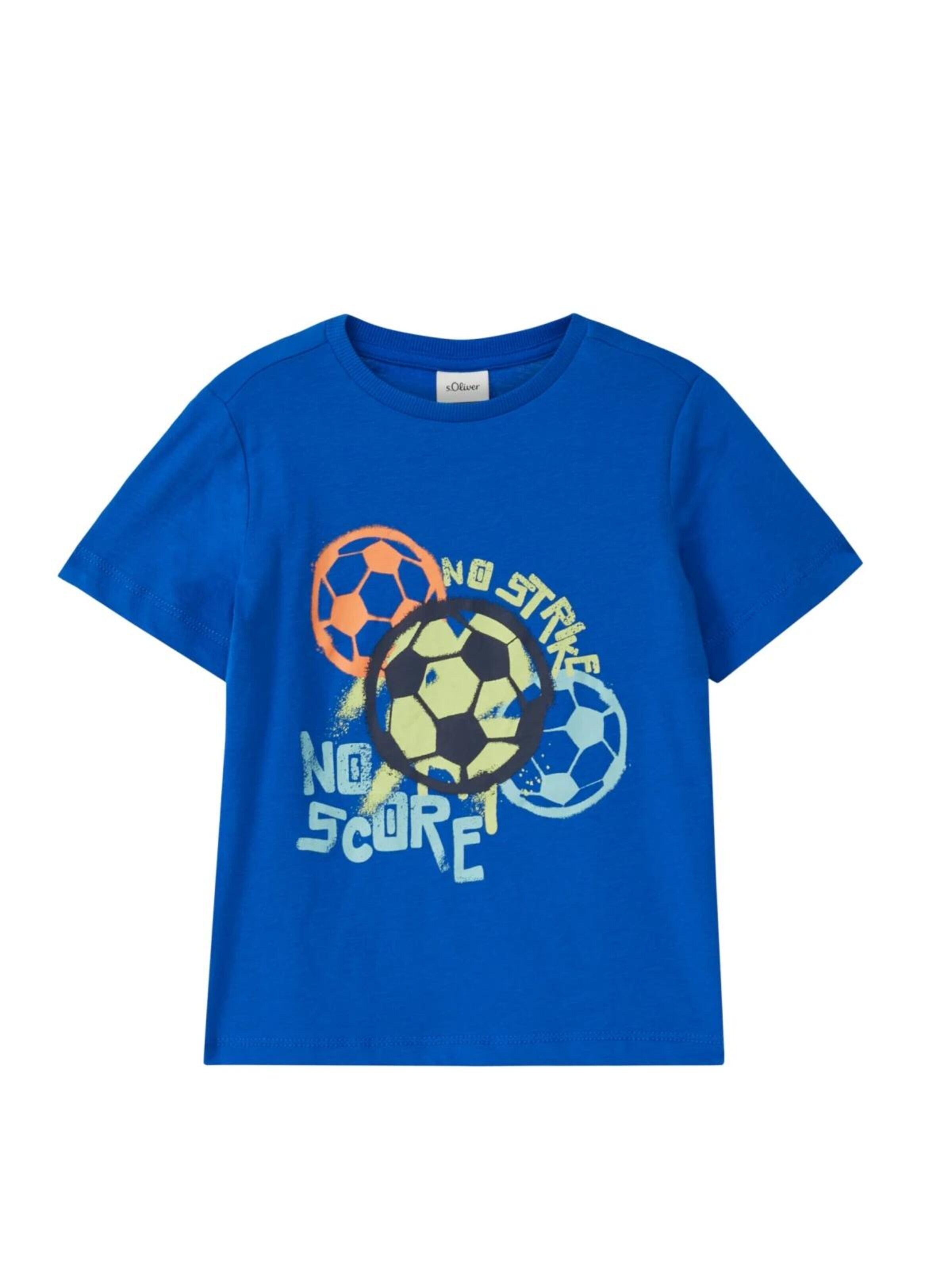s.Oliver Shirt in Blauw: voorkant