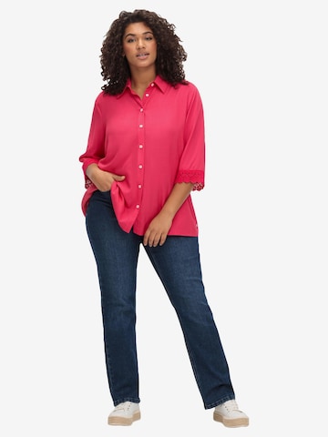 Camicia da donna di SHEEGO in rosa