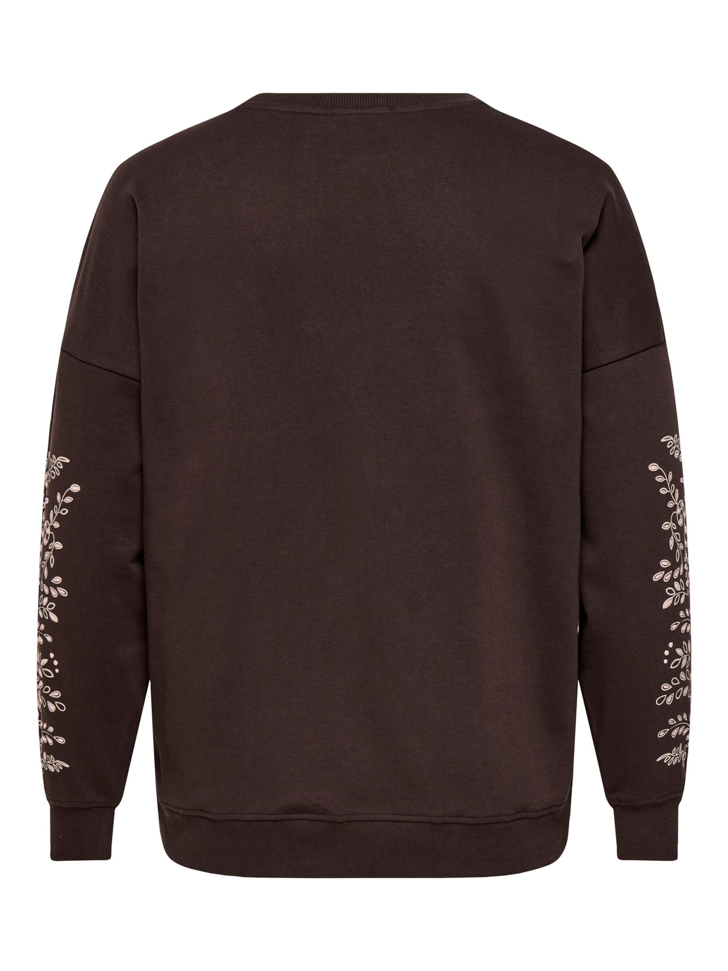 Sweat-shirt 'CARAlexa' ONLY Carmakoma en marron