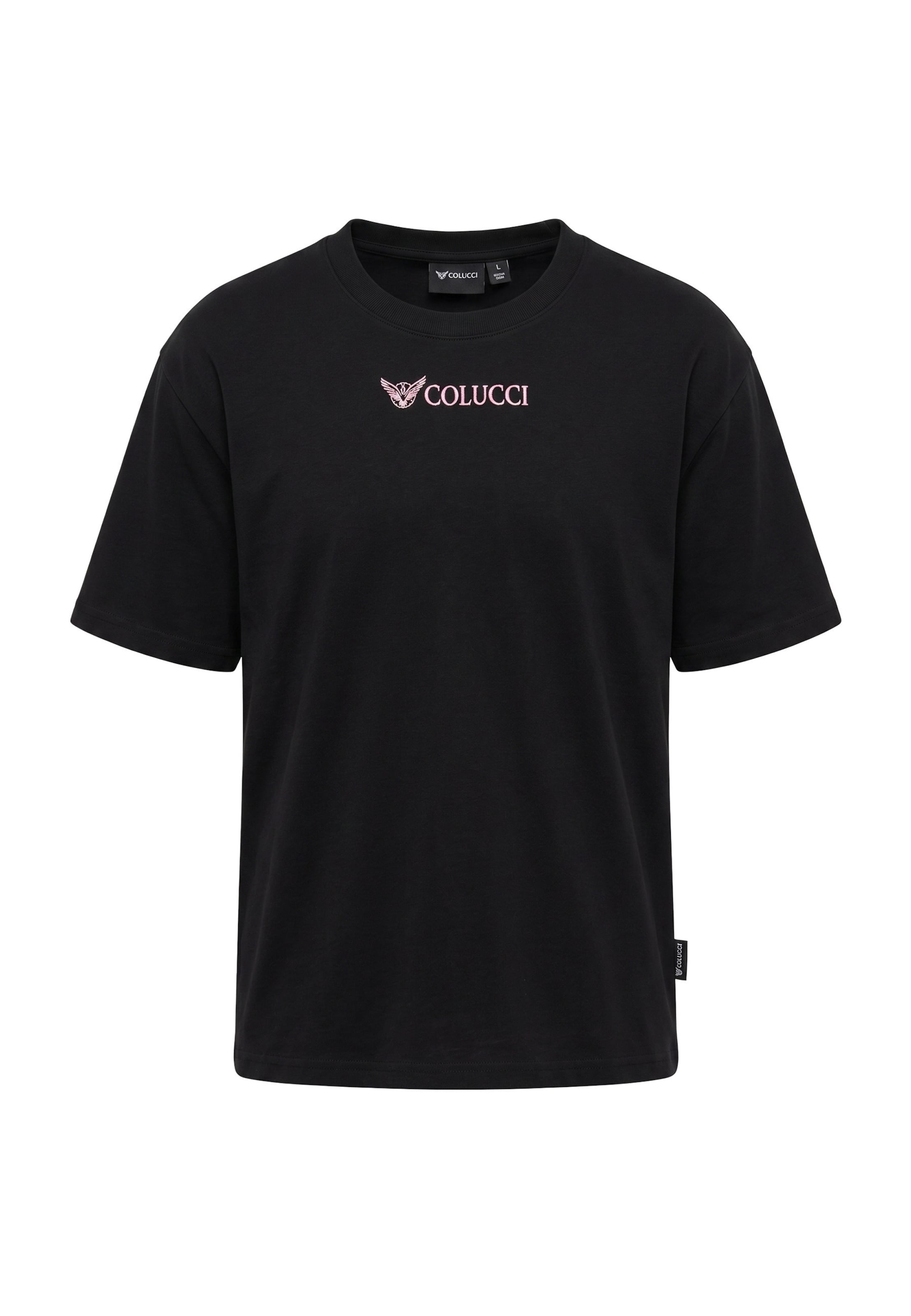 T-Shirt 'Ikarus' Colucci en noir : devant