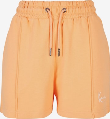 Regular Pantalon Karl Kani en orange : devant