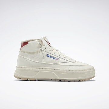 Sneaker alta 'Club C Geo' di Reebok in beige