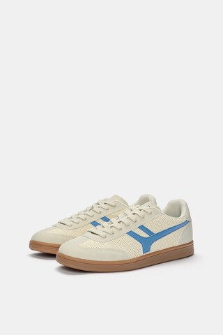 Pull&Bear Platform trainers in Beige