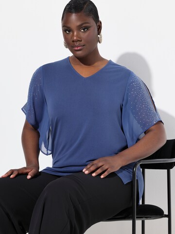 Camicia da donna di Ulla Popken in blu