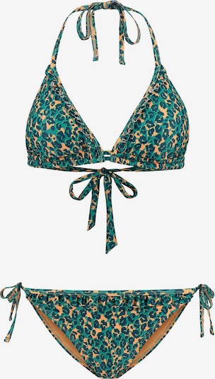 Shiwi Bikini 'LIZ' värissä vihreä / jade / kuusi / oranssi, Tuotenäkymä