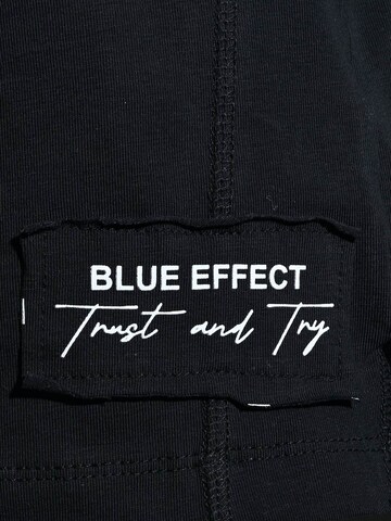 BLUE EFFECT Póló - fekete