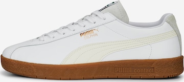 PUMA Platform trainers 'Delphin' in White: front