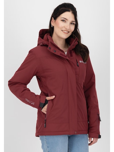 deproc Winterjacke 'MONTREAL WMN' in S in weinrot, Produktansicht