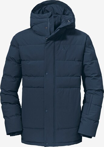Schöffel Winter Jacket in Blue: front