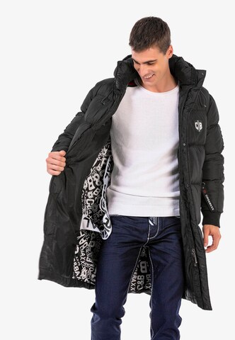 CIPO & BAXX Winter Coat in Black