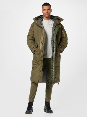 G-Star RAW Χειμερινό παλτό σε πράσινο