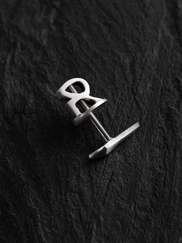 Boucles d'oreilles 'FANG' REYTEL en argent