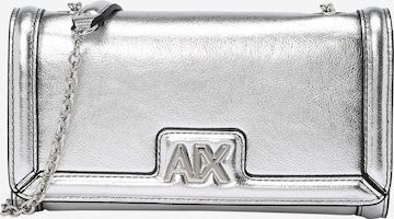 ARMANI EXCHANGE Клъч в сребърно: отпред