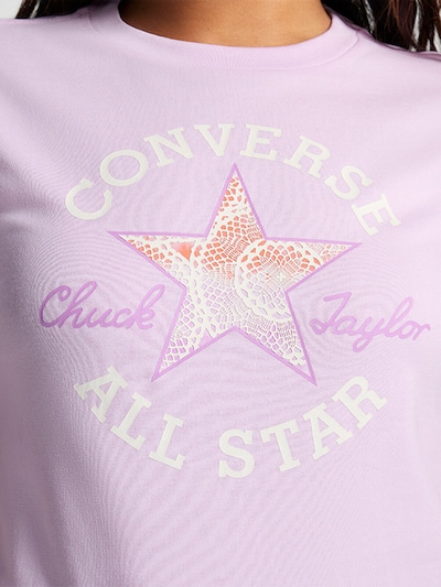 Maglietta 'Converse Chuck Taylor Patch T-Shirt' in M CONVERSE di colore lilla, Visualizzazione prodotti