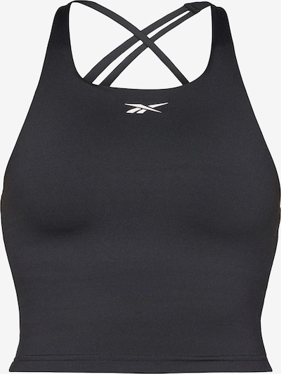 Sportiniai marškinėliai be rankovių 'REGINA' iš Reebok, spalva – juoda, Prekių apžvalga