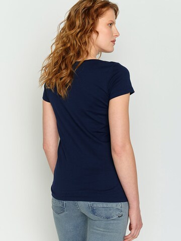 GREENBOMB Shirt 'Nature Penguin Hike' in Blauw