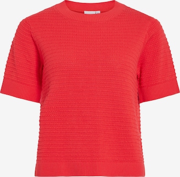 Pull-over 'VILollo' VILA en rouge : devant