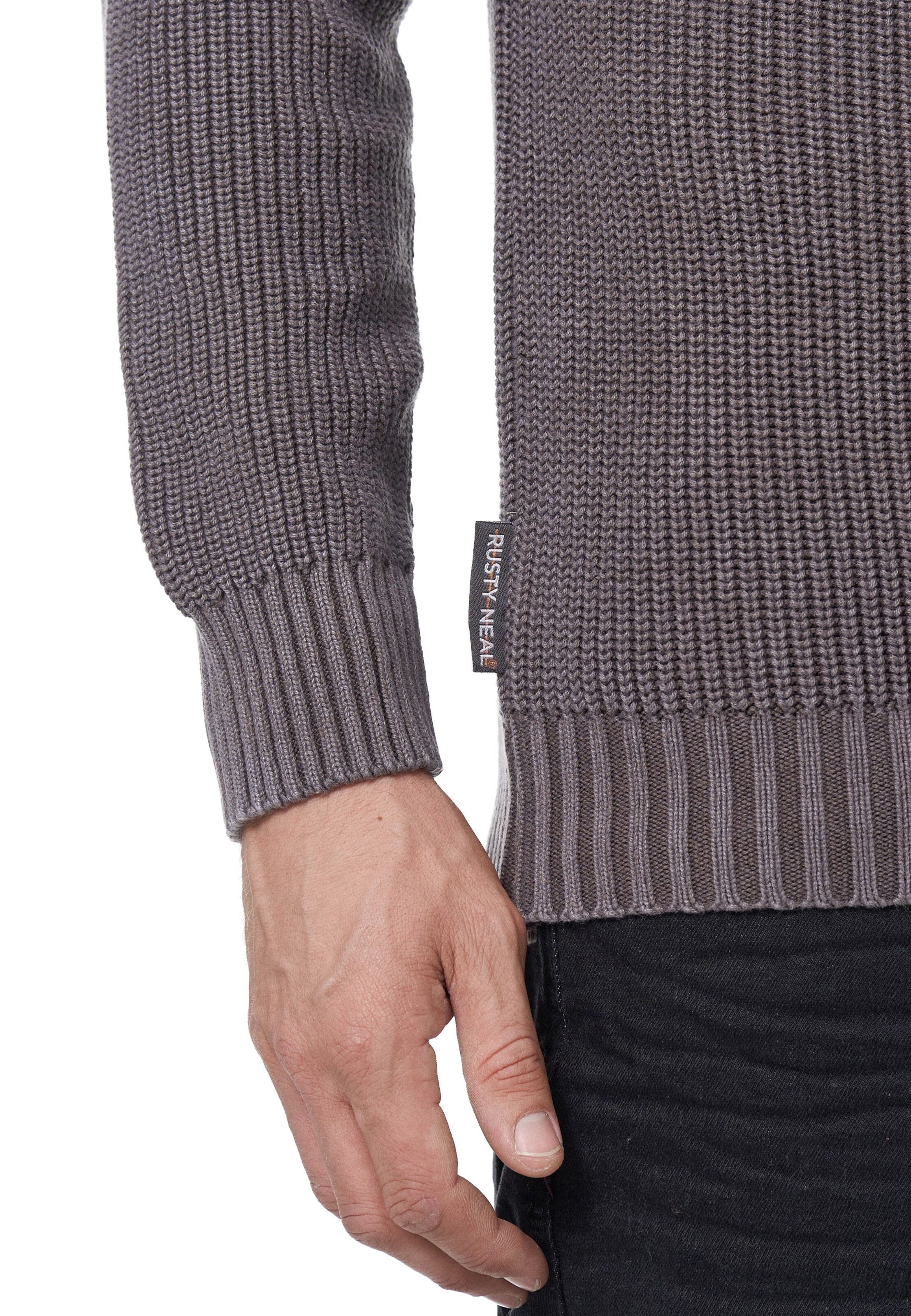 Rusty Neal Sweater in Grey