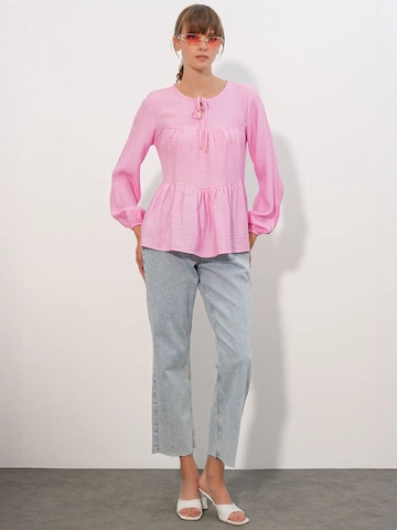 Bigdart - Blusa em rosa