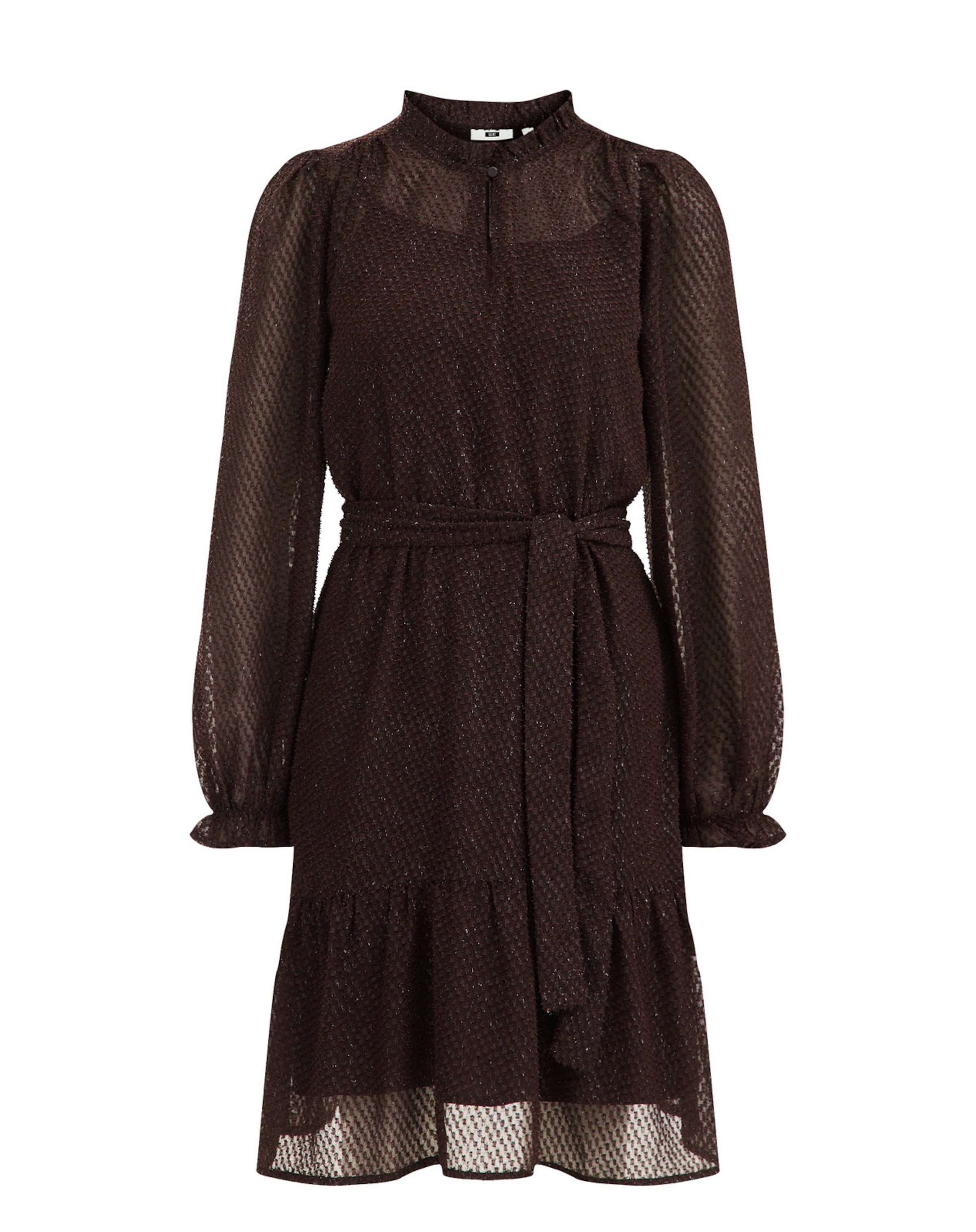 Abito di WE Fashion in marrone: frontale