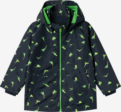 NAME IT Prehodna jakna 'Max' | nočno modra / travnato zelena barva, Prikaz izdelka