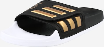 ADIDAS PERFORMANCE Beach & Pool Shoes in Black: front