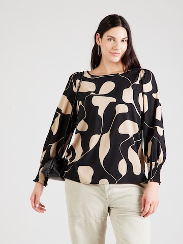 Vero Moda Curve Pusero 'VMCLYDIA' värissä musta: etupuoli