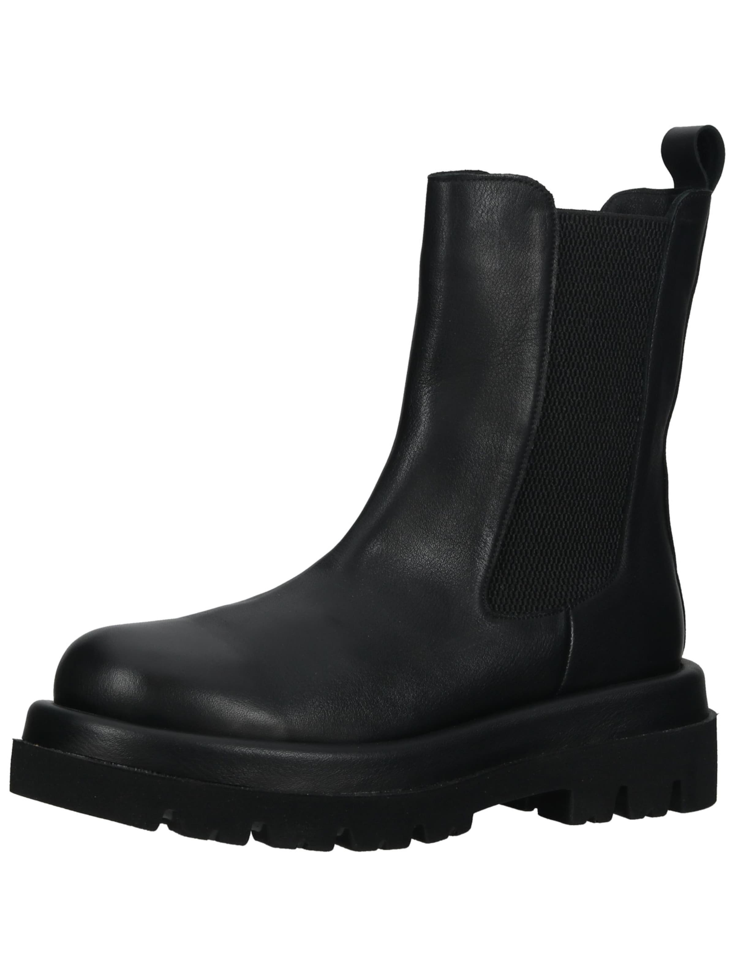 Chelsea Boots LAZAMANI en noir : devant