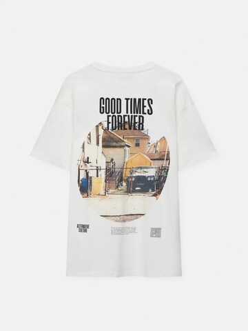 Pull&Bear Shirt in White
