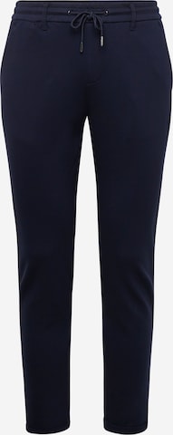 INDICODE - regular Pantalón plisado 'Eberlein' en azul: frente