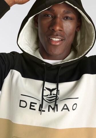 DELMAO Sweatshirt in Schwarz
