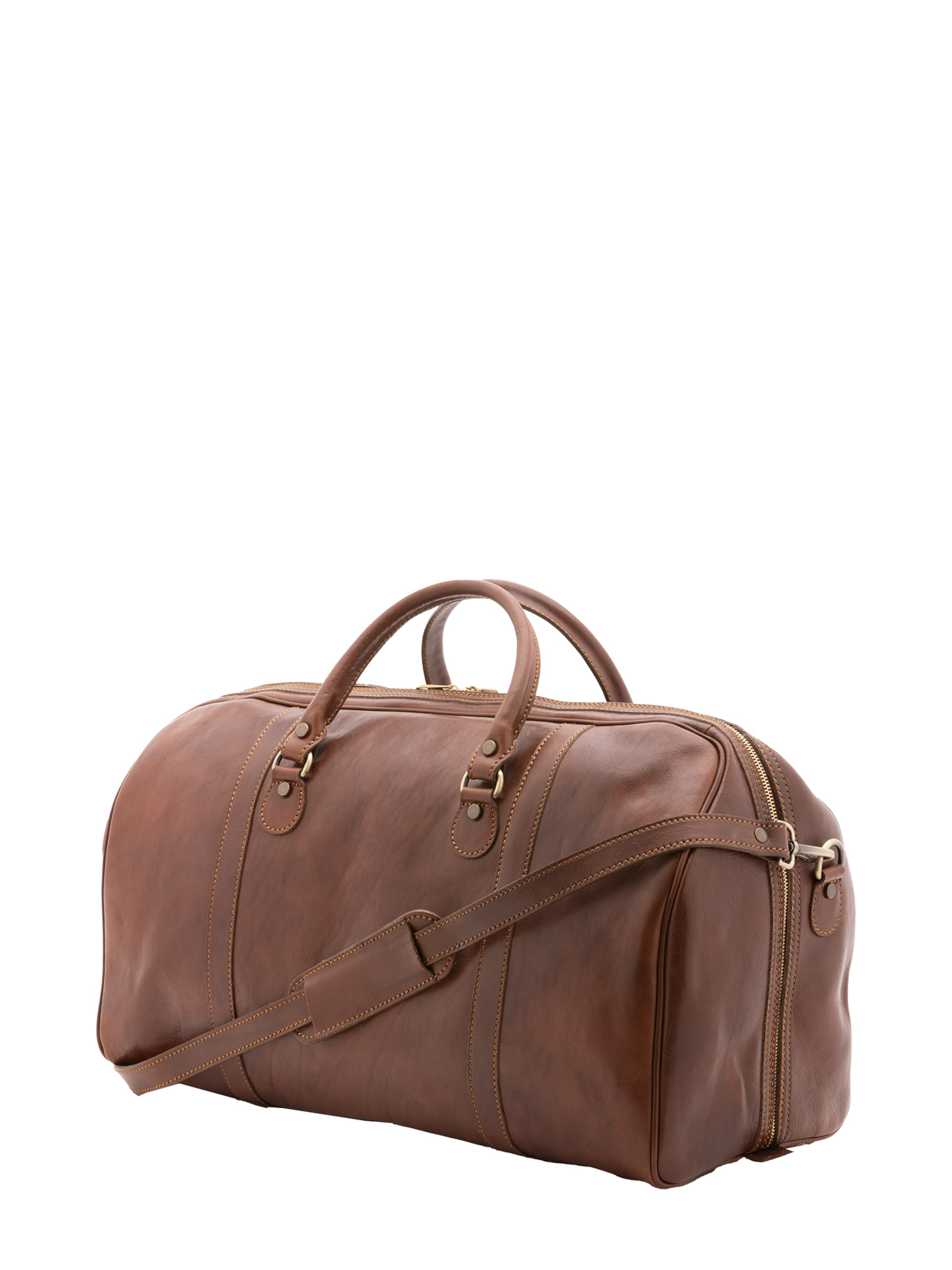 Borsa weekend di Viola Castellani in marrone: frontale