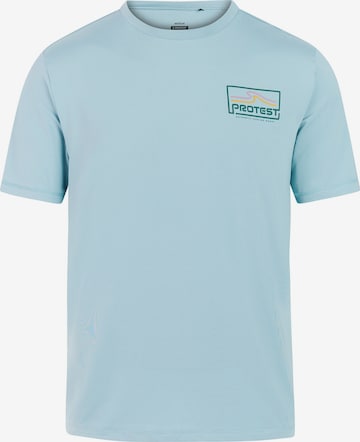 PROTEST Funktionsshirt 'PRTDonald' in Blau: Vorderseite