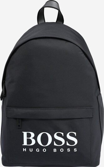 BOSS Casual Rucksack 'Magnif' in nachtblau / weiß, Produktansicht
