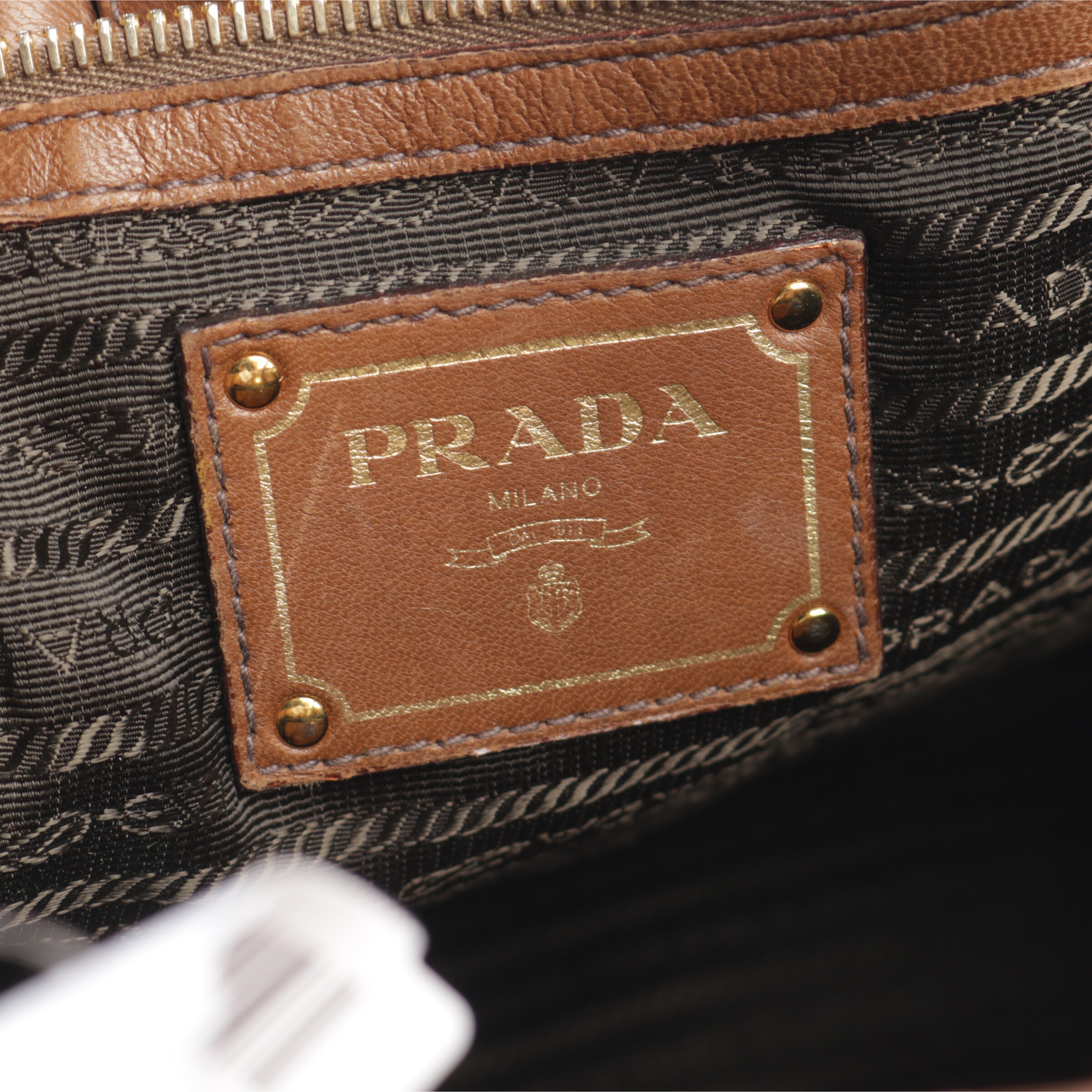 PRADA Bag in One size in Brown