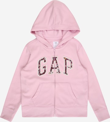 GAP Sweatjacke in Lila: predná strana