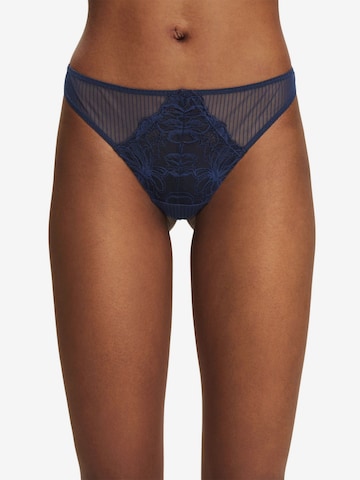 ESPRIT Thong in Blue: front