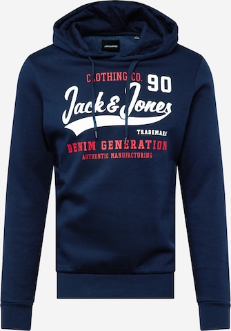 JACK & JONES Sweatshirt in Blauw: voorkant