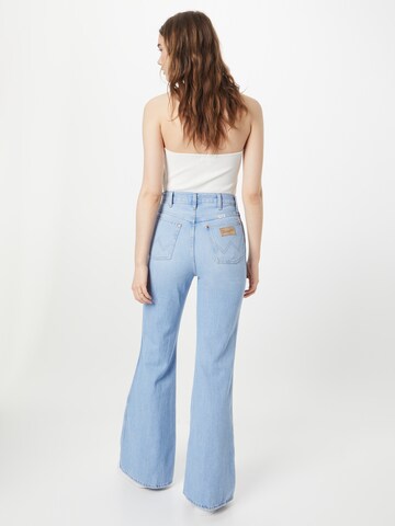 WRANGLER Flared Jeans 'WANDERER' in Blau