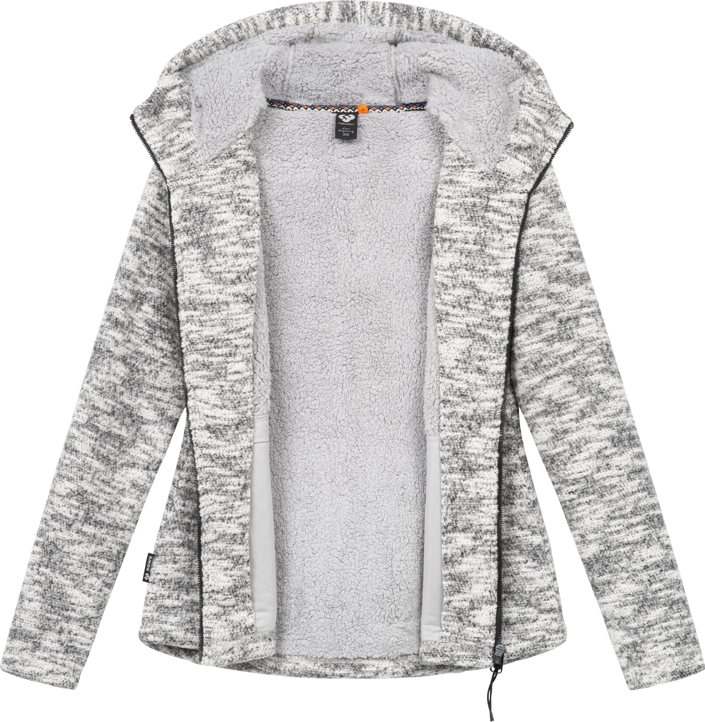 Ragwear Knit Cardigan 'Lyshka' in Grey