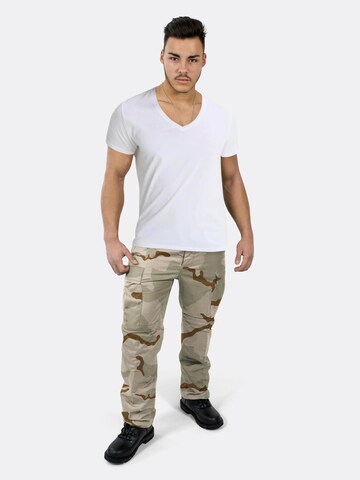 normani Regular Outdoor trousers 'Trooper' in Beige