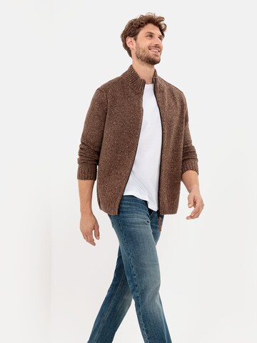 CAMEL ACTIVE Knit Cardigan in Brown