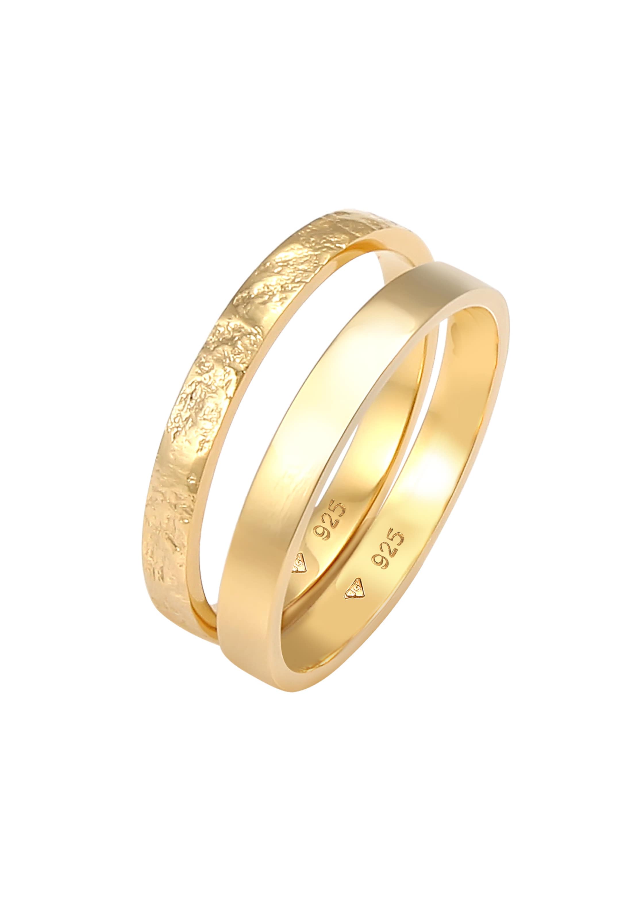 ELLI Ring in Gold: front