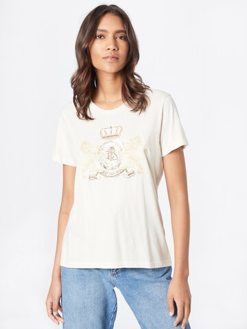 Lauren Ralph Lauren T-Shirt 'KATLIN' in Beige: predná strana